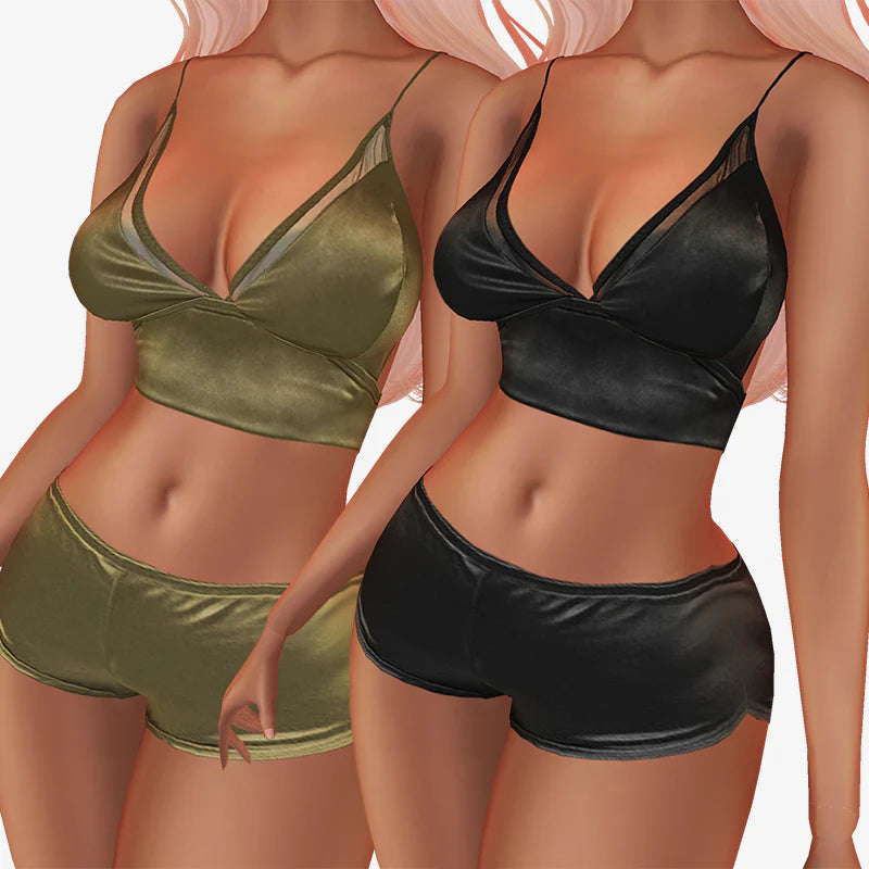 Silk Alice Outfit - 2 Colors - PNG 4