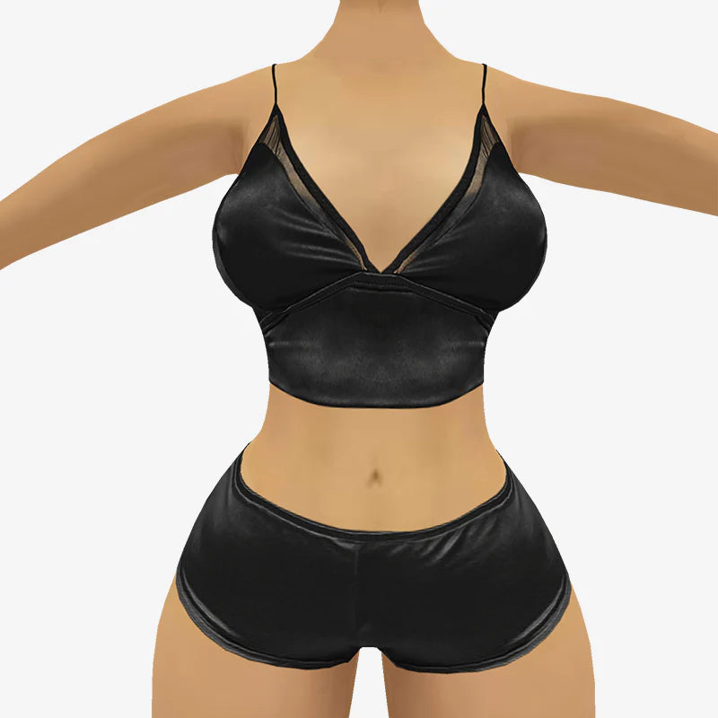 Silk Alice Outfit - 2 Colors - PNG 4