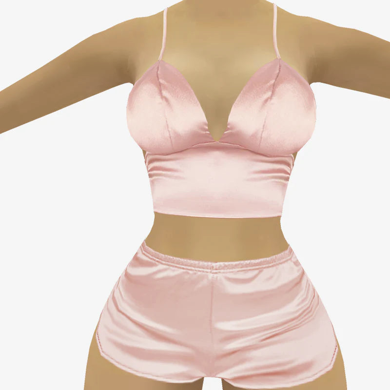 Satin Outfit - 4 Colors - PNG 5