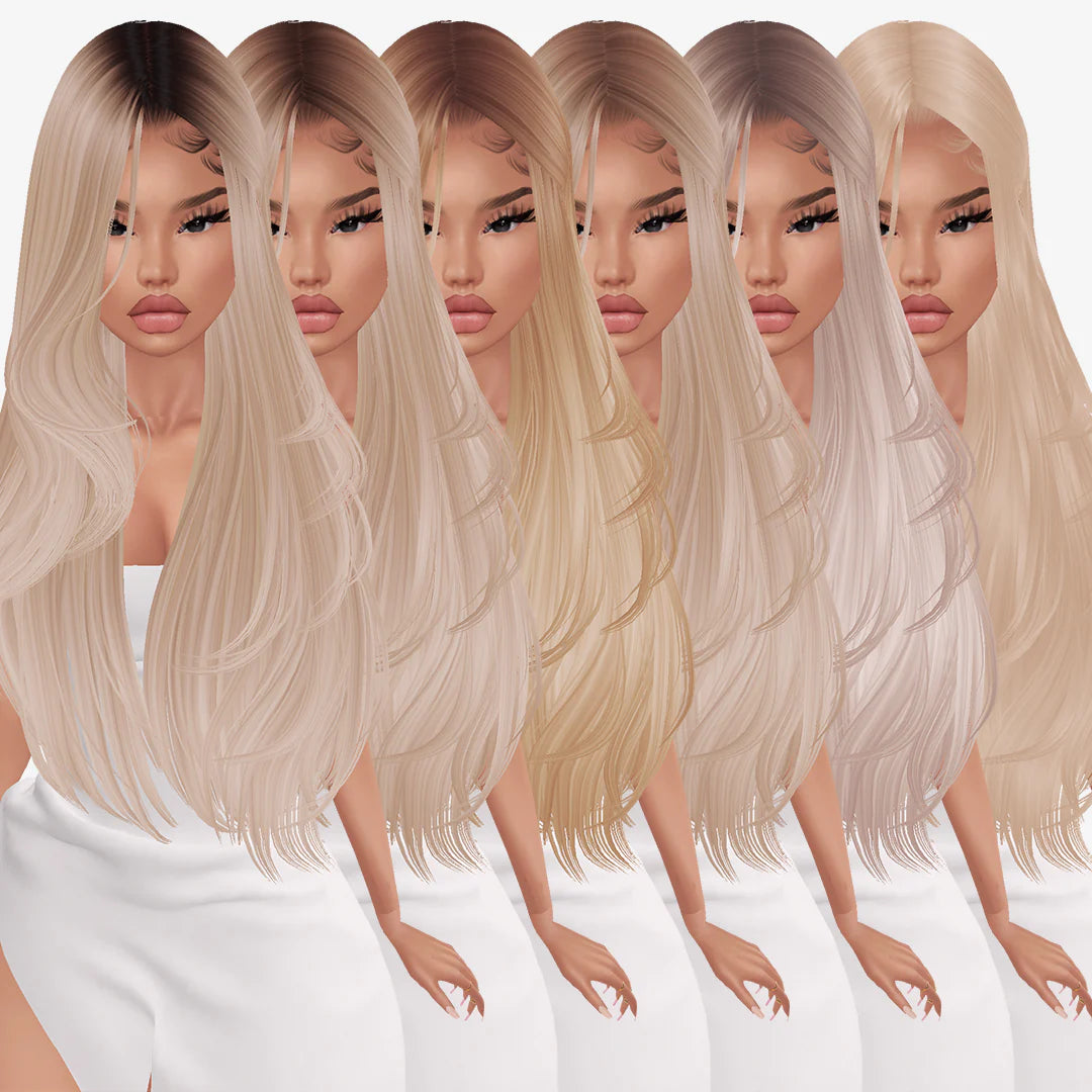 Blonde Hair Texture Pack 2