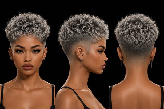 Ash Brown Textured Crop
