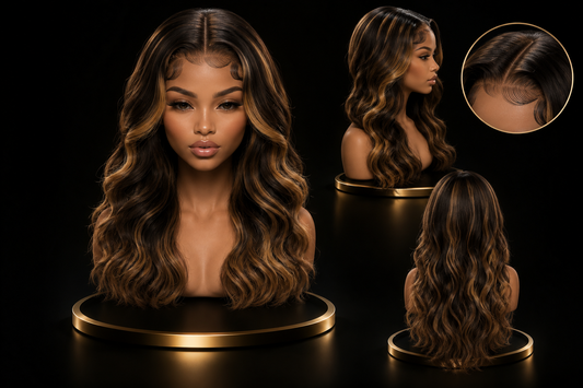. Copper Messy Waves