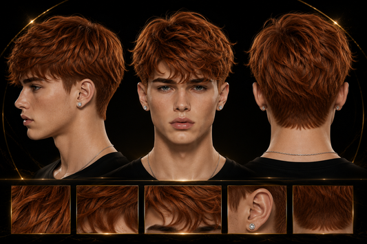 Platinum Wolf Cut