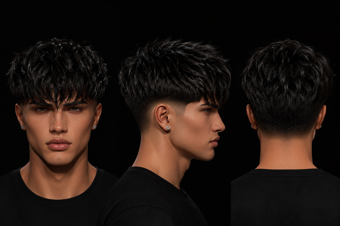Crimson Afro Taper 1