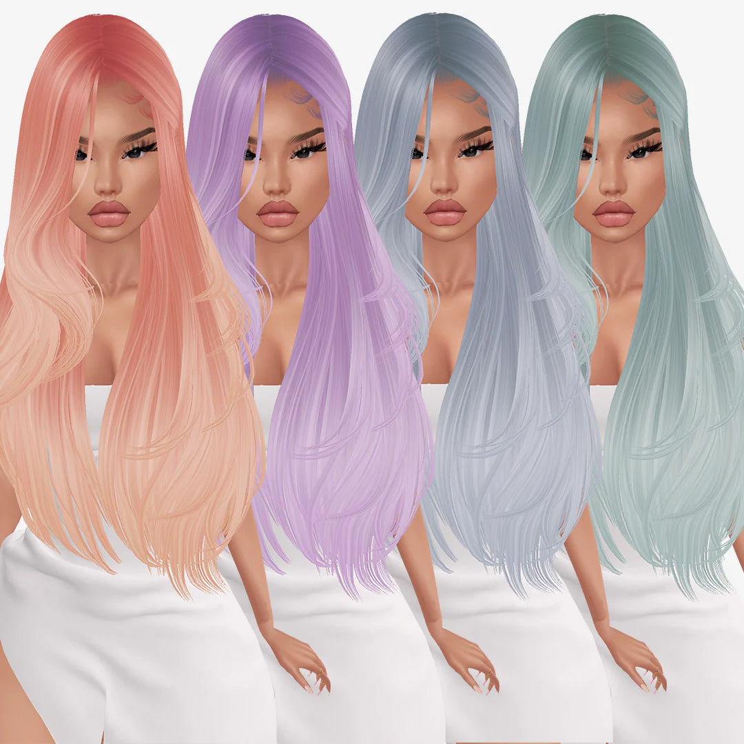 Pack de textures de cheveux pastel