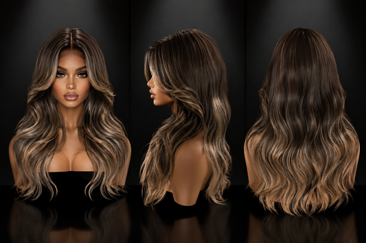 Silver Curly Fade 2
